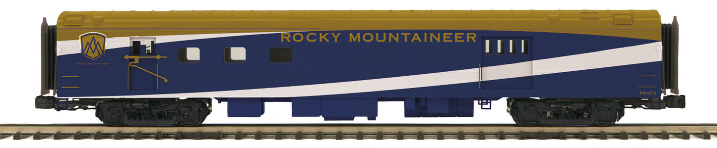 MTH 20-64084 O Rocky Mountain 70' Streamlined RPO SS Passenger Car #9274