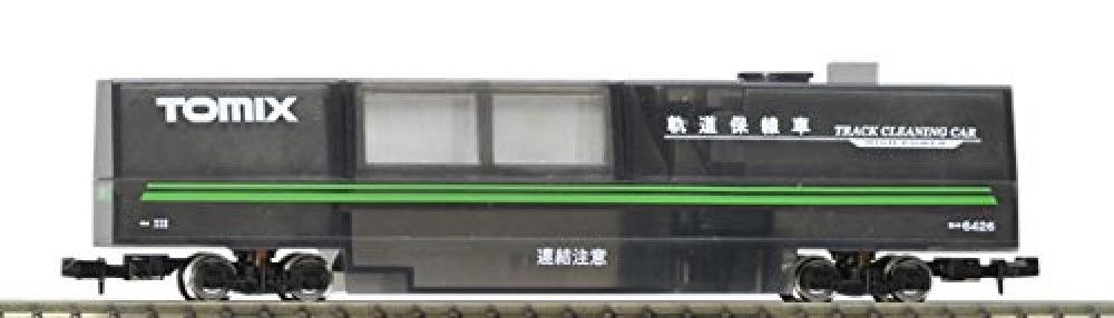 TomyTec 64268 N Clear Body Track Cleaning Car Ready to Run