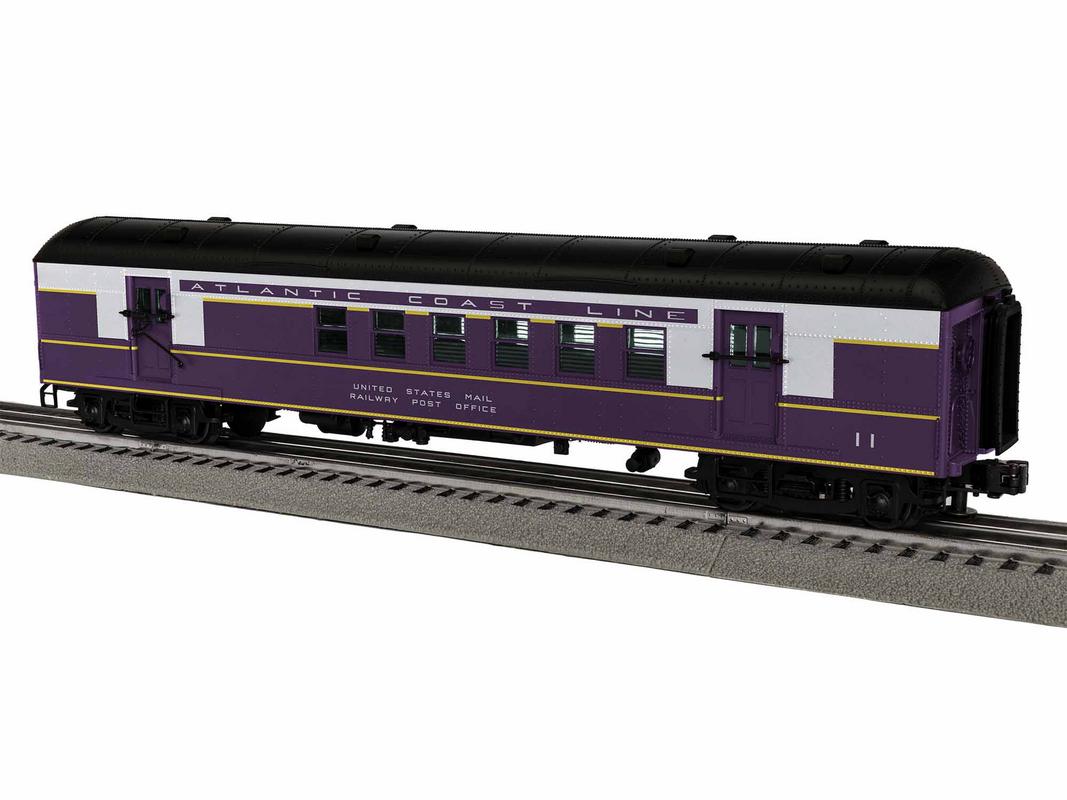 Lionel 1927300 O Gauge Atlantic Coast Line 60' RPO Car #11