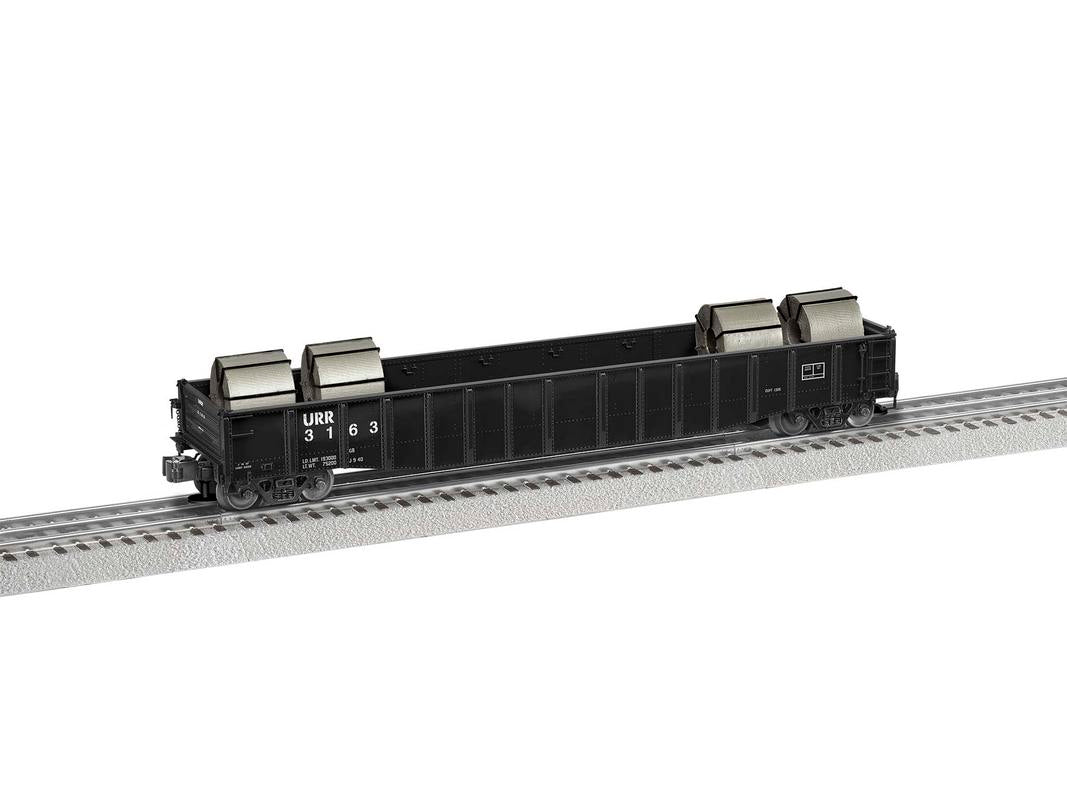 Lionel 1926362 O Union Railroad 52' Coil Gondola #3163