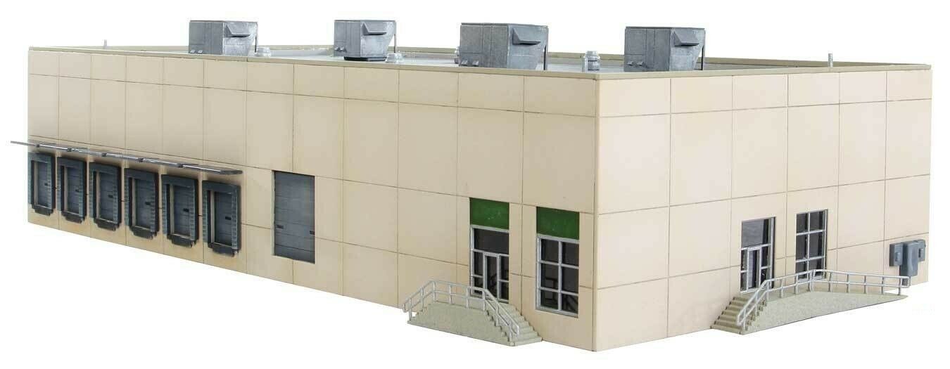 Walthers 933-3862 N Scale Modern Concrete Warehouse Building Kit