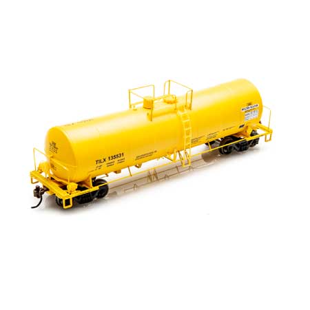 Athearn 16663 HO TILX/Yellow Ready-to-Run 16,000-Gallon Tank #135531