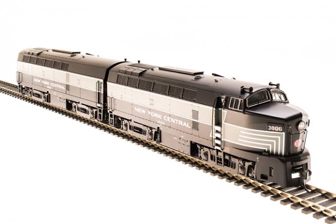 Broadway Limited 5757 HO New York Central Sharknose A/B Set Diesel Loco