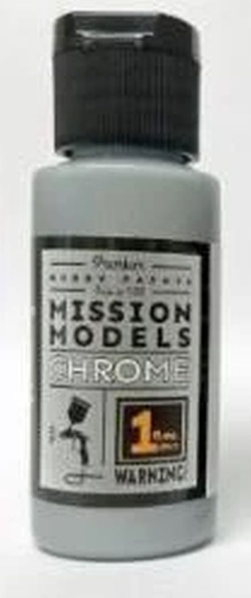 Mission Models MMC-001 Chrome Acrylic Model Paint - 1 oz. Bottle – Trainz
