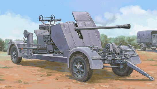 Trumpeter 02350 1:35 German FLAK 41 5cm Gun Plastic Model Kit