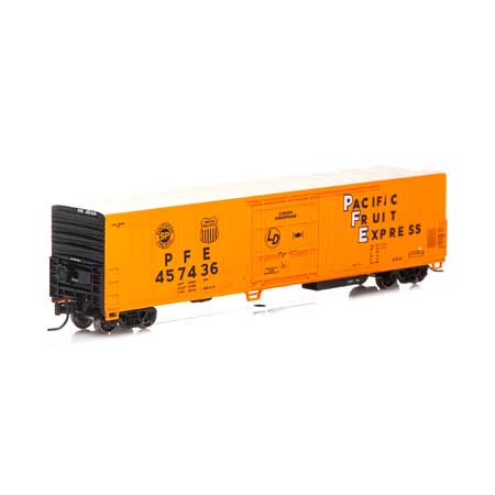 Athearn 17454 N Pacific Fruit Express 57' Mechanical Reefer #457436