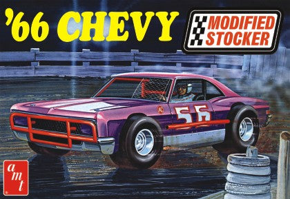 AMT 1183 1:25 1965 Chevrolet Impalla Modified Stocker Plastic Model Kit