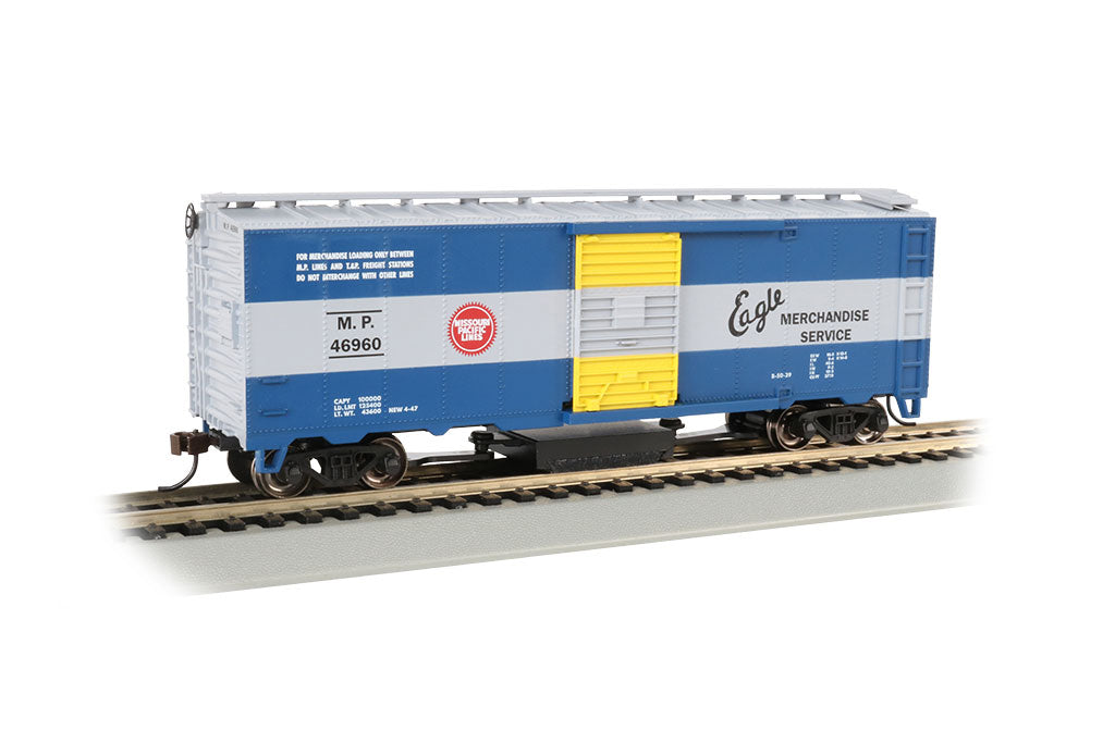 Bachmann 16318 HO Missouri Pacific Track-Cleaning 40' Box Car #46960