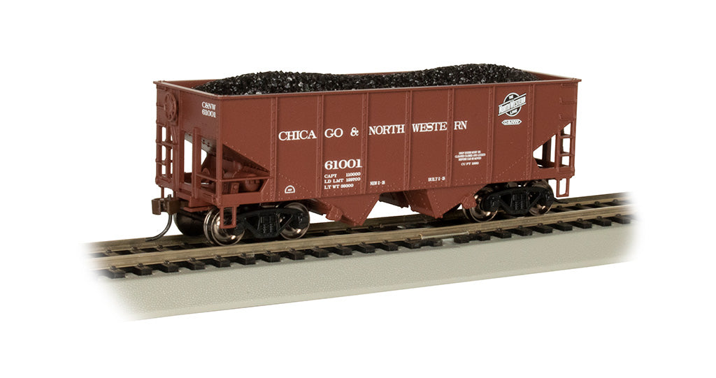 Bachmann 19514 HO C&NW 55-Ton 2-Bay USRA Outside Braced Hopper #61001
