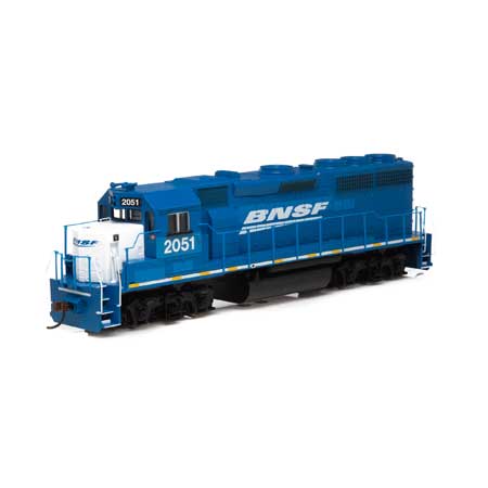 Roundhouse 18221 HO Burlington Northern Santa Fe GP40-2 Diesel Locomotive #2051