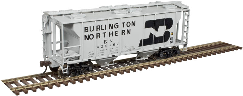 Atlas 20005056 HO Burlington Northern Trainman PS-2 Covered Hopper #424793