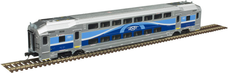 Atlas 50004400 N Amtrak Multi-Level Trailers #3163