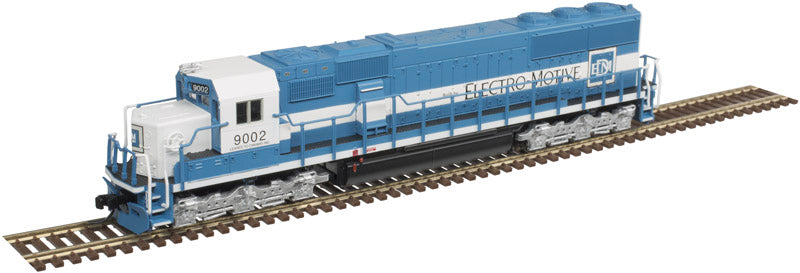 Atlas 40003950 N Electro Motive SD-60 Silver Series Diesel Locomotive #9077