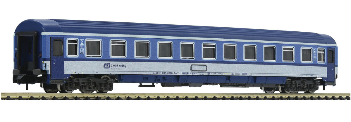 Fleischmann 881808 N Ceske Drahy EC Porta Bohemica 2nd Class Eurofima (Set of 3)