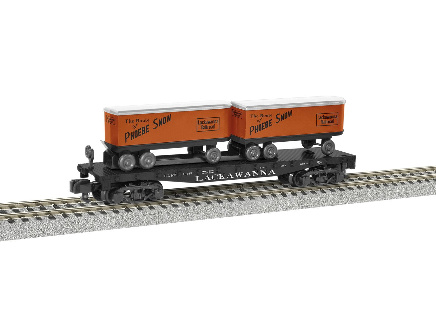American Flyer 1919231 S Lackawanna TOFC Flatcar #16419