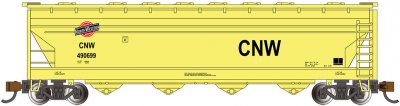 Bachmann 17559 N Chicago and North Western 56' ACF Center-Flow Hopper