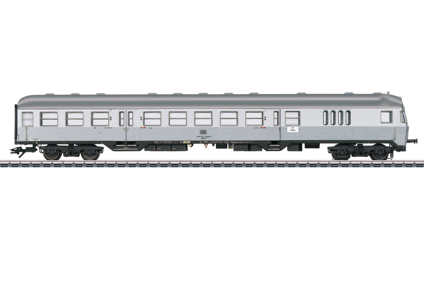 Marklin 43899 HO German Federal Railroad BDnrzf 740 2nd Cab Control Car 3-Rail
