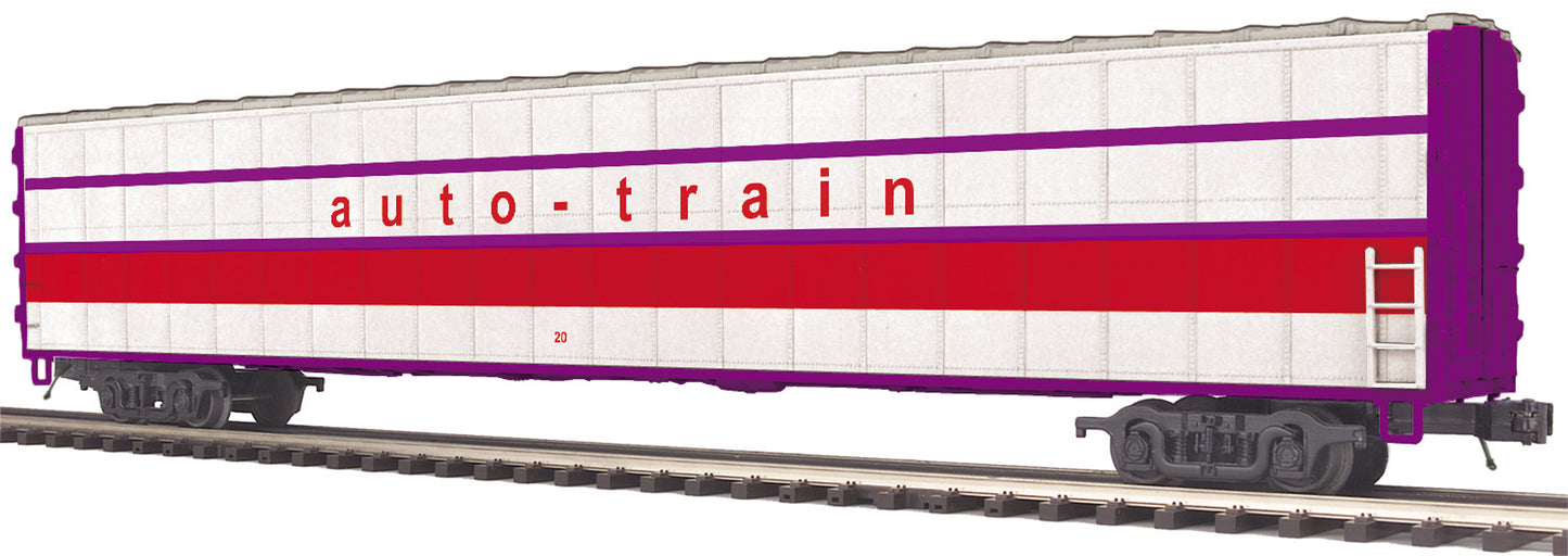 MTH 20-95307 O Auto Train 75' AutoTrain Auto Carrier #20