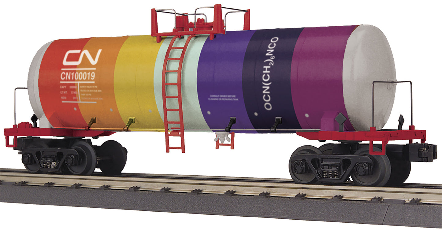 MTH 30-73557 O Canadian National Modern Tank Car #100019