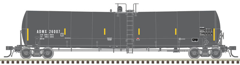 Atlas 20005208 HO ADM Repaint (In-Service) Trinity 25,500 Gallon Tank Car #26209