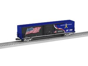 Lionel 2026360 Norfolk Southern Veterans LED 60' Flag Boxcar #6920