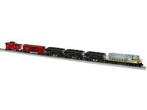 American Flyer 2217020 Clinchfield FlyerChief Coal Hauler S Gauge Train Set