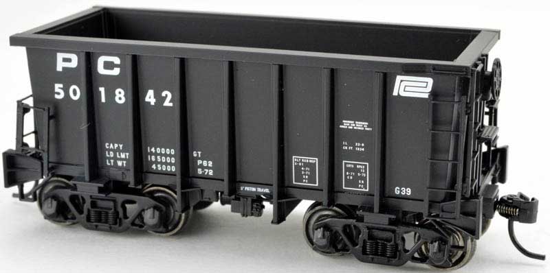 Bowser 41979 HO Penn Central G-39 70 Ton Ore Jenny Car with Crown Trucks #501859