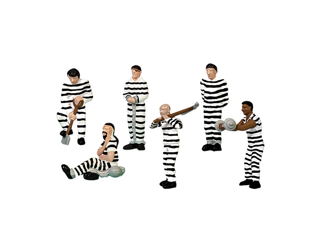 Lionel 1930260 O Prisoners Striped Figures (Set of 6)
