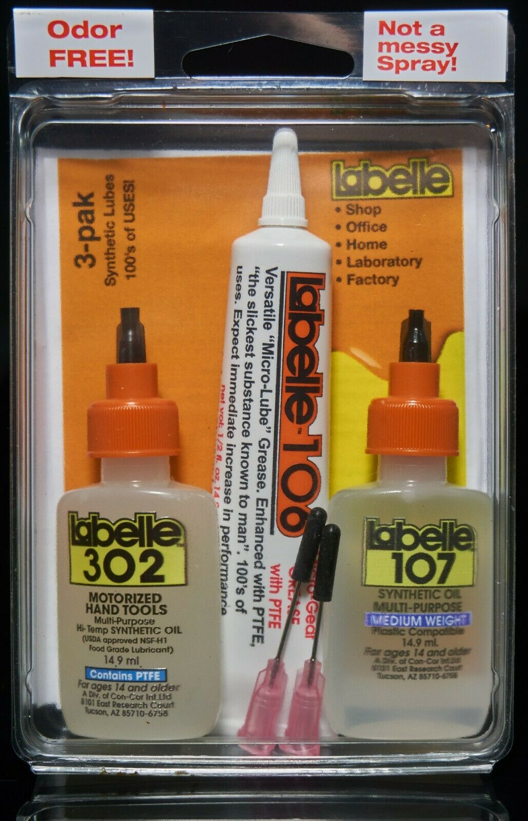 Labelle 106 Grease Labelle 107 Plastic-Compatible Lubricating Oil