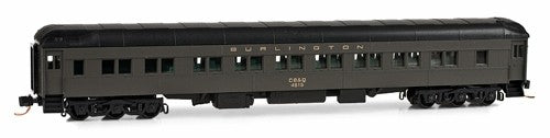 Micro-Trains 14300030 N CB&Q 83' 28-1 Heavyweight Parlor Car #4515