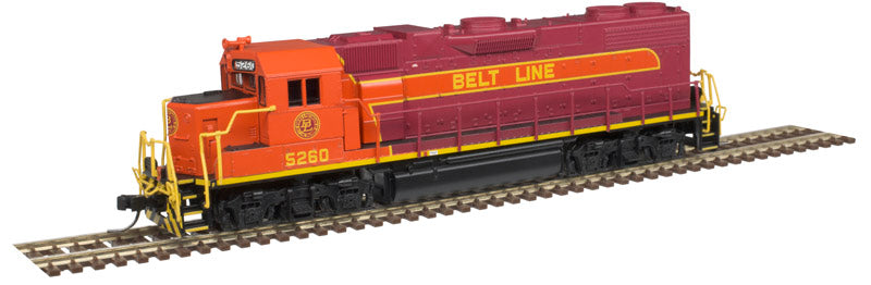 Atlas 40003599 N NPBL Low Hood GP38-2 Silver Series Diesel Locomotive #5260