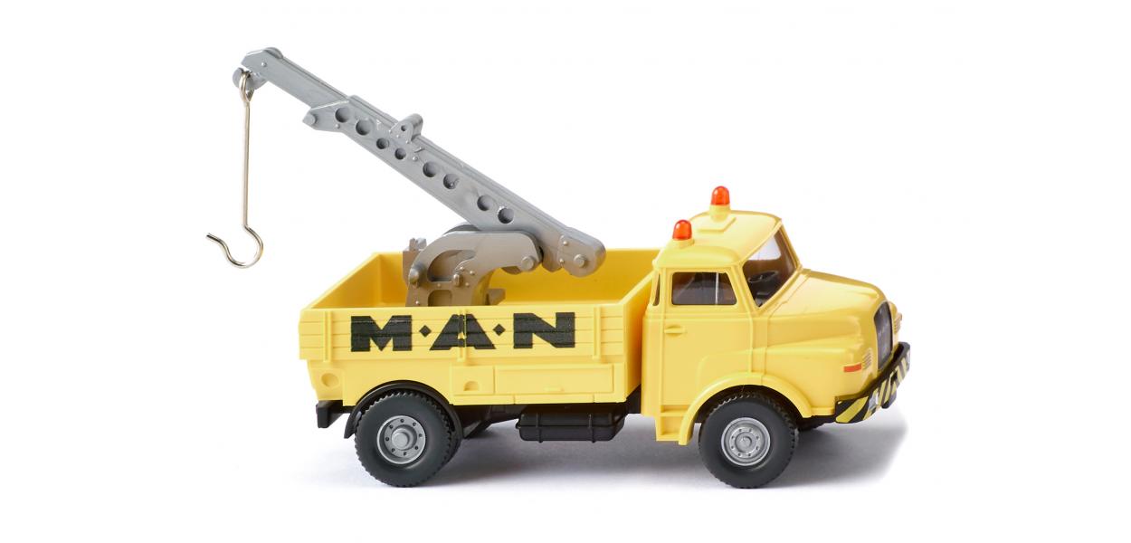 Wiking 063406 1:87 MAN Service - MAN Tow Truck