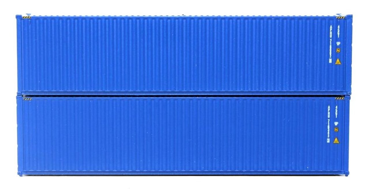 JTC Model Trains 405071 N APL 40' Hi-Cube C.S. Container (Pack of 2)
