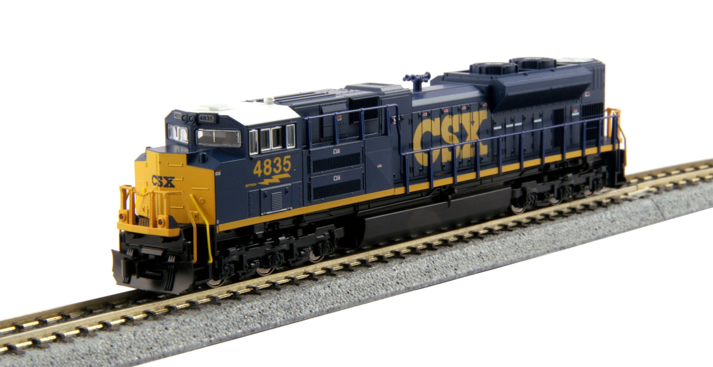 Kato 176-8436-LS N CSX Dark Future EMD SD70ACe Diesel with LokSound #4835