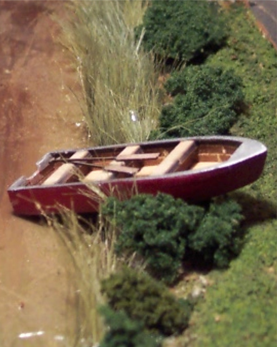 Osborn Model Kits 1005 HO 16' Wooden Fishing Boat – Trainz