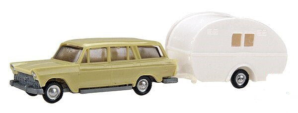 EKO 2060 HO Camper Fiat 1800 with Trailer
