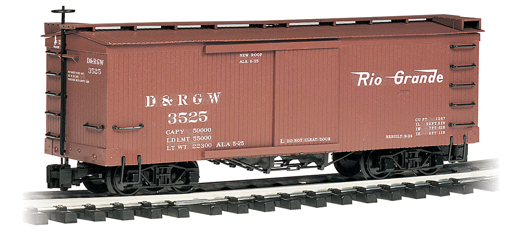 Bachmann 93301 G Scale Denver & Rio Grande Eastern Boxcar #3525