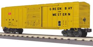 MTH 30-71012 O Green Bay Western 50' Modern Boxcar #1764