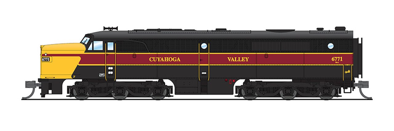 Broadway Limited 3858 N Cuyahoga Valley Alco PA Diesel Locomotive #6771