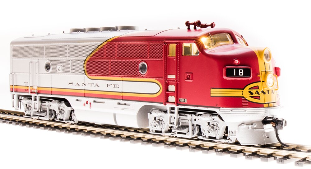 Broadway Limited 4826 HO Santa Fe EMD F3A Diesel Locomotive Sound/DCC #18C