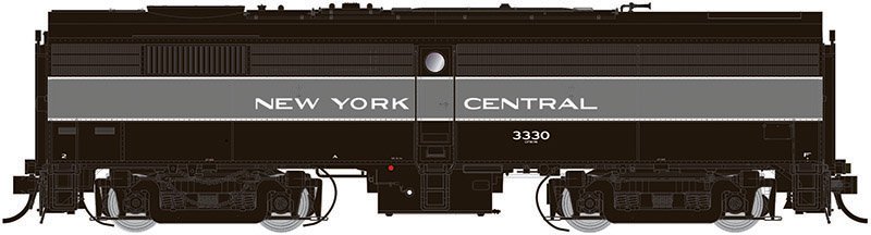 Rapido Trains 22040 HO New York Central Alco FB-2 Ph II Diesel Locomotive #3330