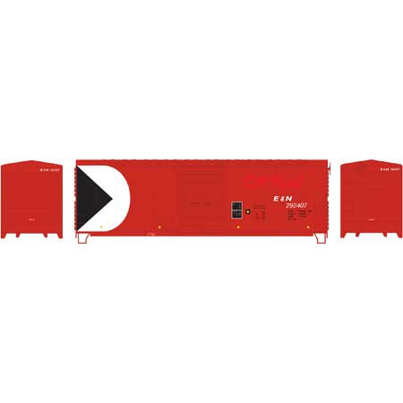 Athearn 67481 HO Esquimalt & Nanaimo ex CP 40' Modernized Boxcar RTR #292407