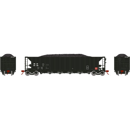 Athearn 98362 HO BNSF 5-Bay Rapid Discharge RTR Hopper Car #664002