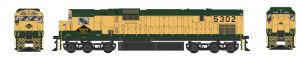 Bowser 24751 HO Reading C630 Alco Diesel Locomotive #5302