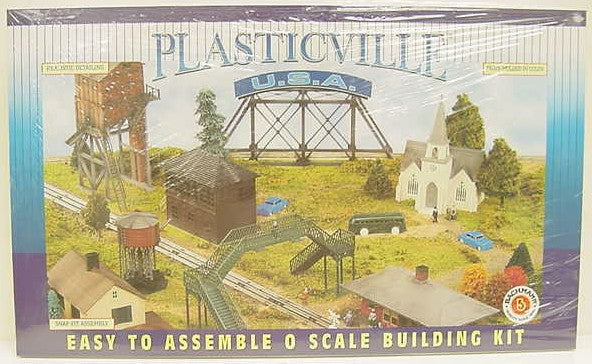 Bachmann 45974 O Plasticville Pedestrian Bridge Model Building Kit