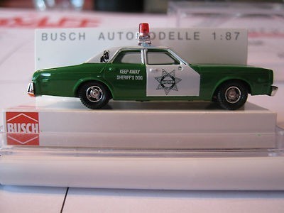 Busch 46653 HO Plymouth Fury US Sheriff