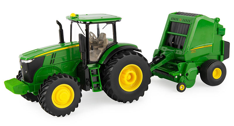 Ertl 47355 1:32 John Deere 7270R Tractor with 560R Round Baler