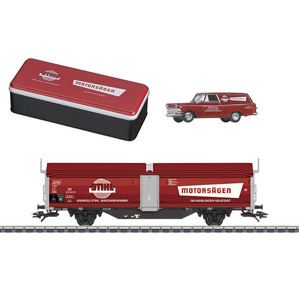 Marklin 48123 HO 2023 "Stihl" Museum Car Set