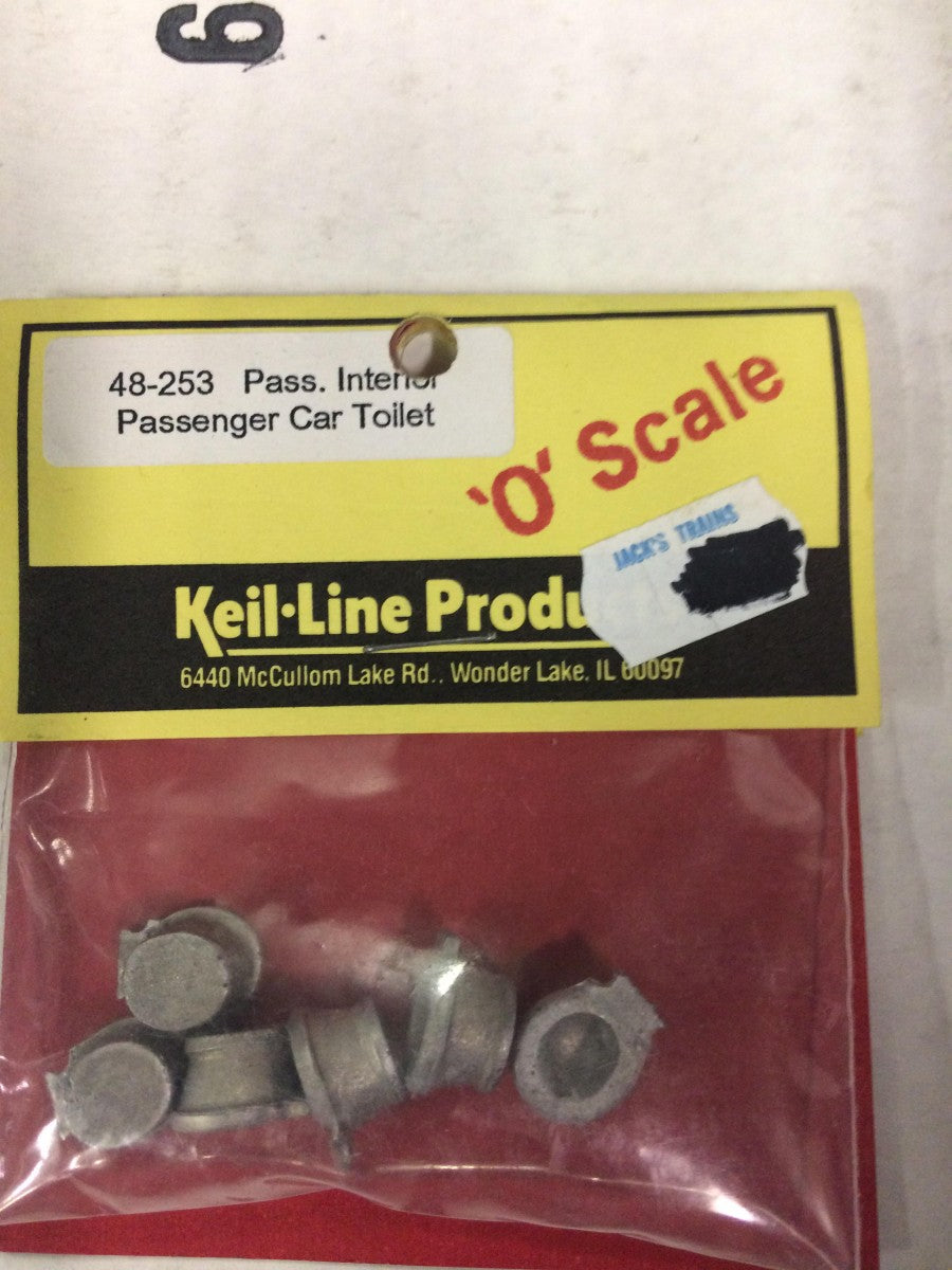 Keil-Line Products 48-253 O Passenger Car Toilets