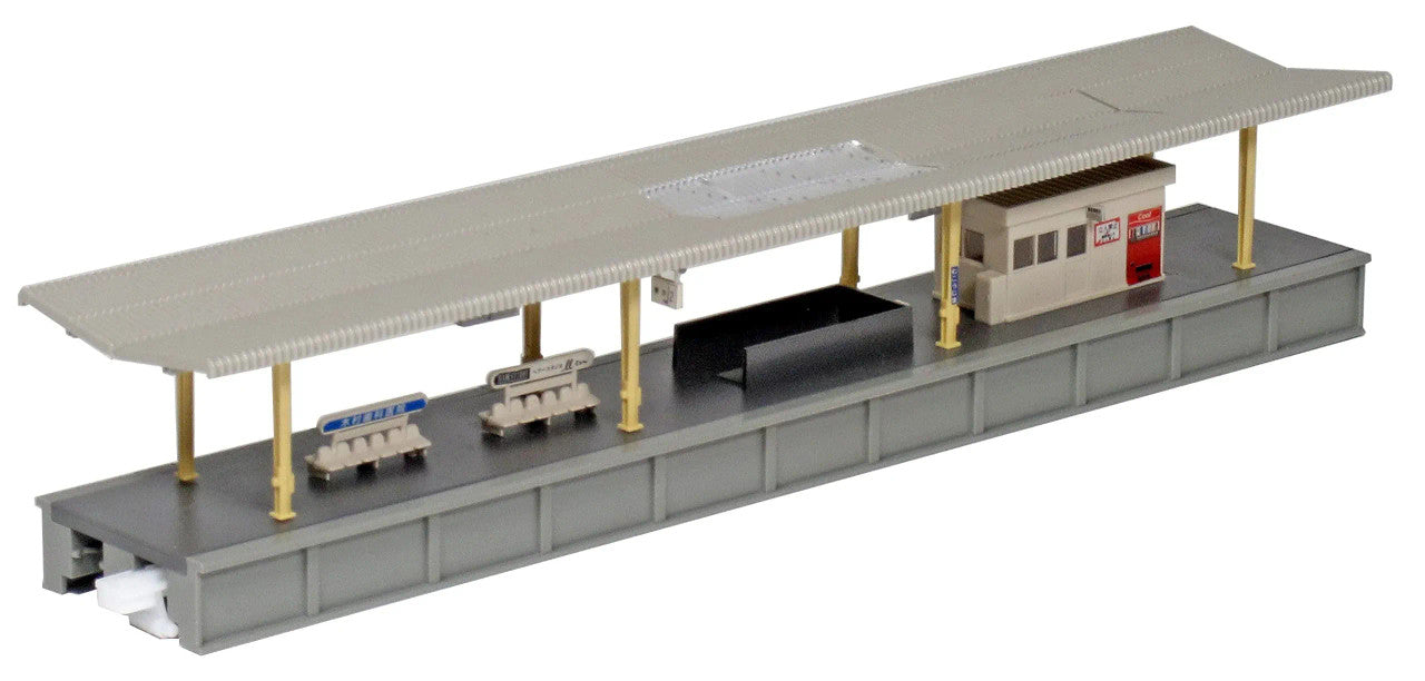 Kato 23-172 N Assembled Island Platform Type B with Stairs